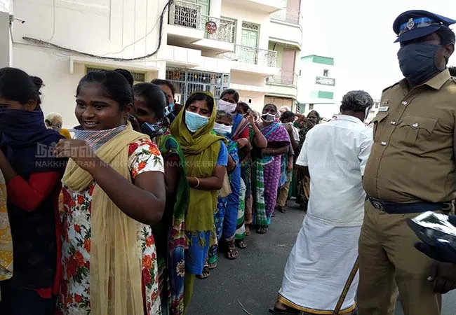 SALEM DISTRICT BJP PEOPLES FOOD LOCKDOWN CORONAVIRUS 